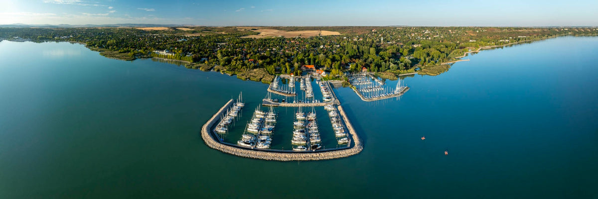 Balatonfői Yacht Club panoráma